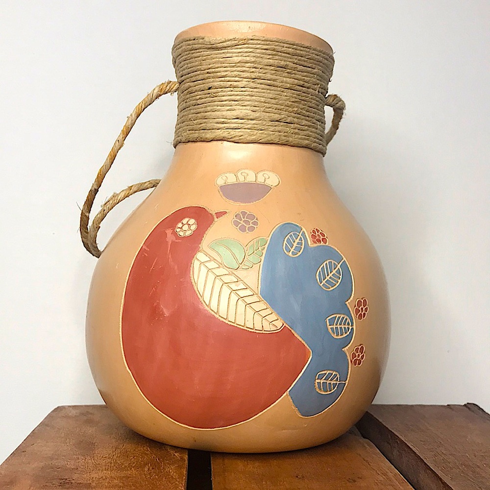 Gourd Art Pottery Vase/Jug